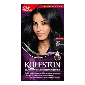 Koleston Tinte Permanente 20 Negro, 70 ml - Paquete de 1