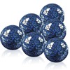 Yazikisa 2.5 Inch Glass Balls Decorative for Bowl Blue 6