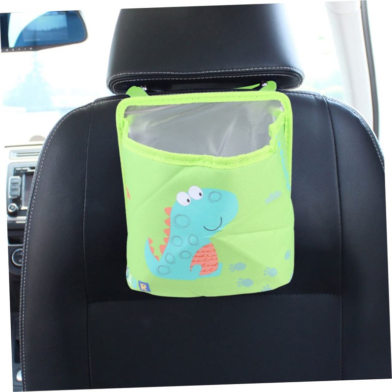 CHILDWEET Hanging Storage Box for Car Trash Can Storage Bag
