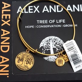 ALEX AND ANI NEW NWT Alex and Ani Tree of Life Charm Bracelet