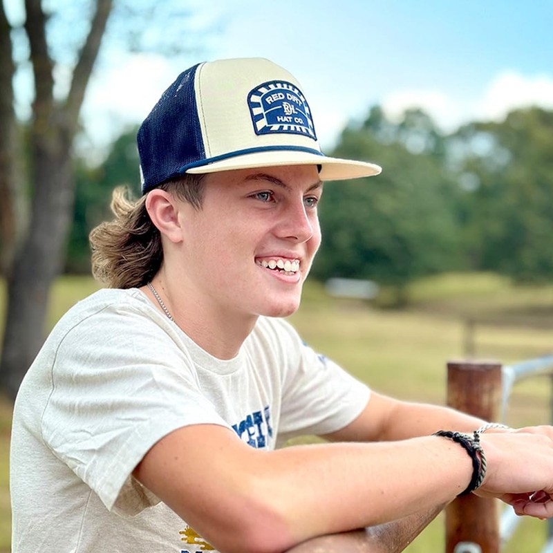 Red Dirt Hat Co. Adjustable Snapback Rope Hat - Stylish