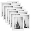 5x7 Picture Frames White Set of 12 for Wall Gallery