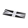 iJDMTOY Black Union Jack UK Flag Pattern Vinyl Sticker Decals