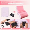 STARBRILLIANT Inflatable Deck Chair with Air Pump, Foldable Lounge Chair