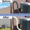 3-Layer Pipe Insulation Cover for HVAC Foam Insulation Pipe Wrap