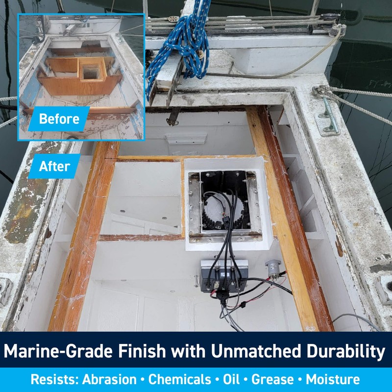 TotalBoat TotalBilge Epoxy Based Bilge Paint for Boat Bilges, Bulkheads,