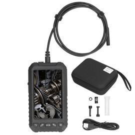 Industrial Endoscope 8mm Lens 1m Hard Line 1080P HD 5 Inch IPS Screen Digital Borescope Car Pipeline Inspection Camera