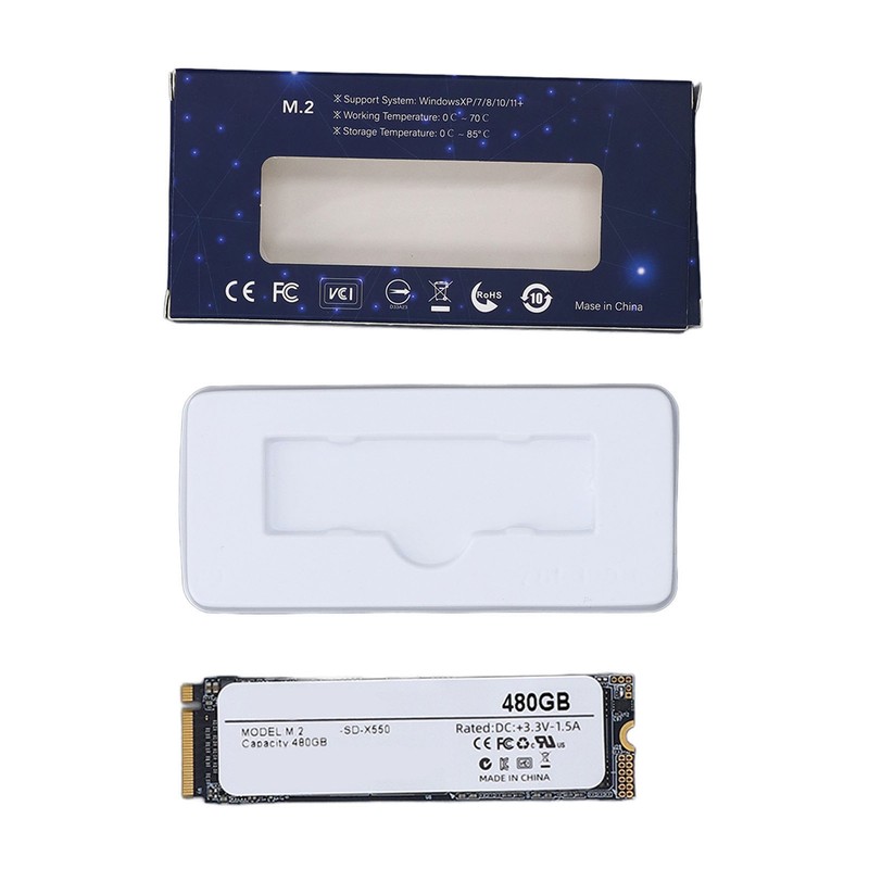 NVMe Internal SSD PCIE Gen3 X 4 M.2 2280 Interface