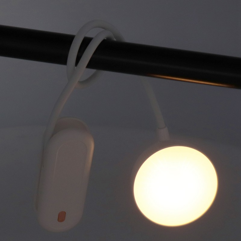 LED Desk Lamp with Gooseneck Night Light 3 Color Stepless