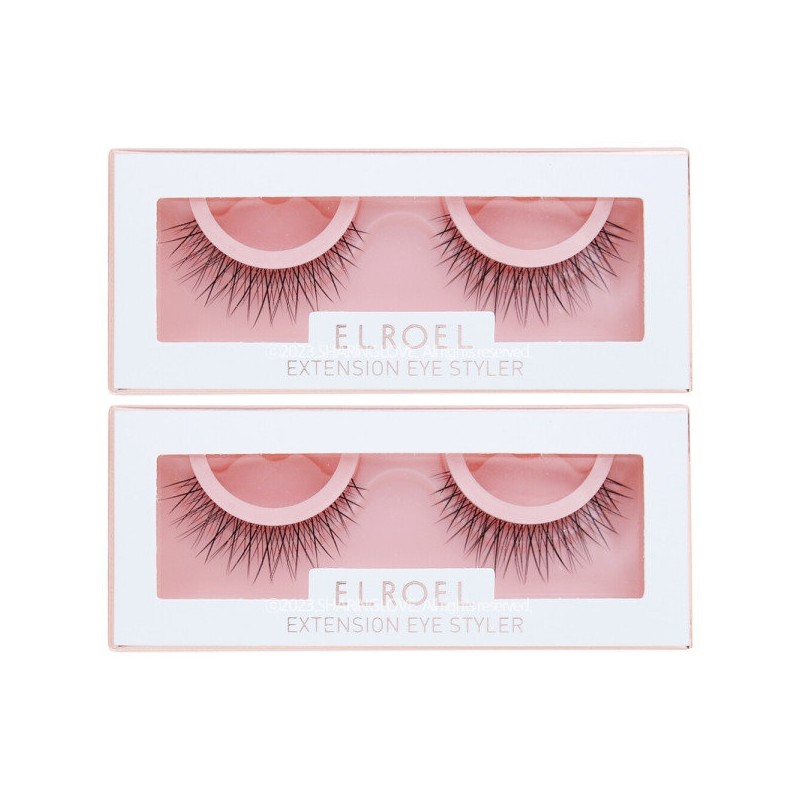 Eloel Extension Eye Styler Eyelash 01 Natural Eye 2 pcs