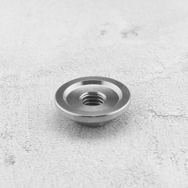 eMagTech 2 Sets Flange Nuts M10 Thread Hex Flanged Locknut