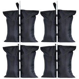 Weights Outdoor Tent, Weights for Securing Sand Bags, Weight Bags, Tarp Tent, Weighting Bags, Multi-way, Fall Prevention, Typhoon, Strong Wind Protection (Set of 4)