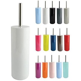 MSV “Inagua” Toilet Brush with Hygienic Container - Black