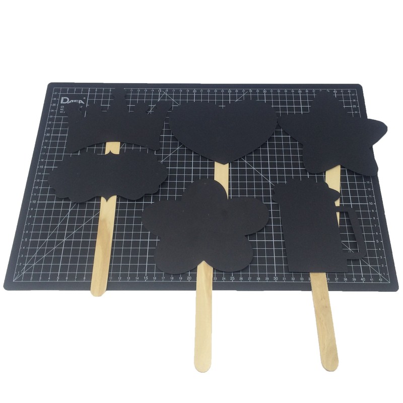 Chalkboard Speech Bubbles and Signs Wedding Parties Photo Booth Props