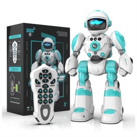 Toys for 3-8 Year Old Boys and Girls, Rechargeable Robot Toys for Kids with Recording Voice, Programming, Gesture Sensing, Singing, Dancing, RC Robot Birthday Gifts for Boys and Girls