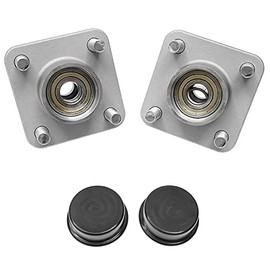 Front Wheel Hub Kit w/Bearings Seals 2Pcs Replacement for 2003-up Club Car DS & Precedent Replace# 102357701