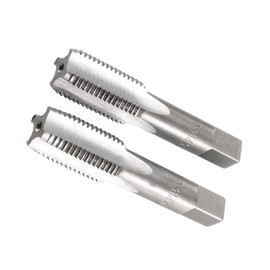 CoCud Manual Threading Tap M22 x 1.5 Thread Metric Alloy Tool Steel Thread Tapping Taper Bottom Tap for Machine Thread Repair 1 Pair