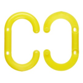 Mr. Chain 30702 Yellow Plastic Master Link, 1.5" link, 50 Count