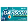 Gaviscon Chewable Peppermint Heartburn & Indigestion Relief Tablets (Count of
