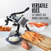 Weston Professional French Fry Cutter for Potatoes and Vegetable Dicer,