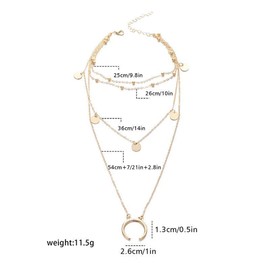 IUDWCG - 21 Pcs Vintage Gold Medium Length Ring Finger Ring Set and Multilayer Necklace with Bohemian Style for Female Girls Fashion Accessories Holiday Gift, Silver