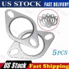 tiokok Aluminum Car 2 Bolt High Temp Exhaust Gasket Flange