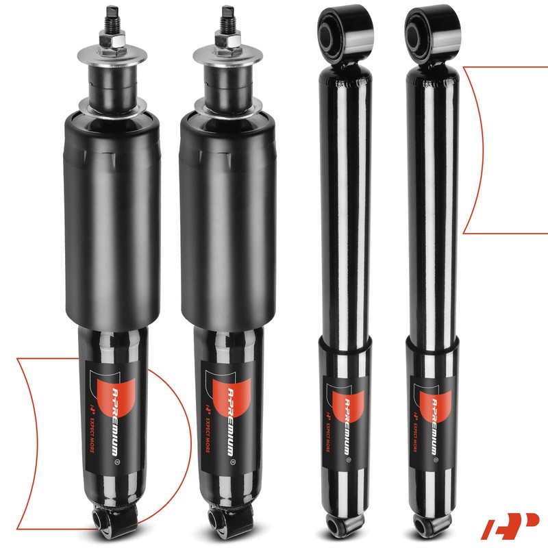 A-Premium Set (4) Front and Rear Shock Absorber Compatible with