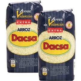 Dacsa Arroz Rice Dacsa Round Rice D.o. Valencia - 2 Bags Of 2.2 Lbs