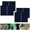 4Pcs 0.65W 2V DIY Solar Panel Module System for Solar