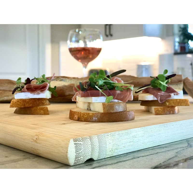 Pureboo Premium Bamboo Pull-out Cutting Board - 8 Different Sizes