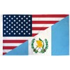USA/Guatemala Combo Flag 3x5ft Poly