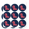 University of Mississippi Primary Logo Planner Calendar Scrapbooking Crafting Stickers