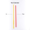 Extra Long Flexible Straws 36 Pack: 1440 Total Straws!