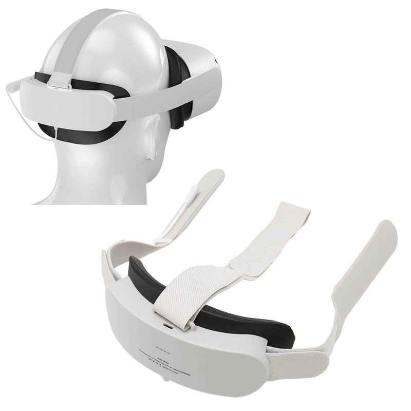 VR Head Strap Extend 3.5H to 4H Playtime VR Charging