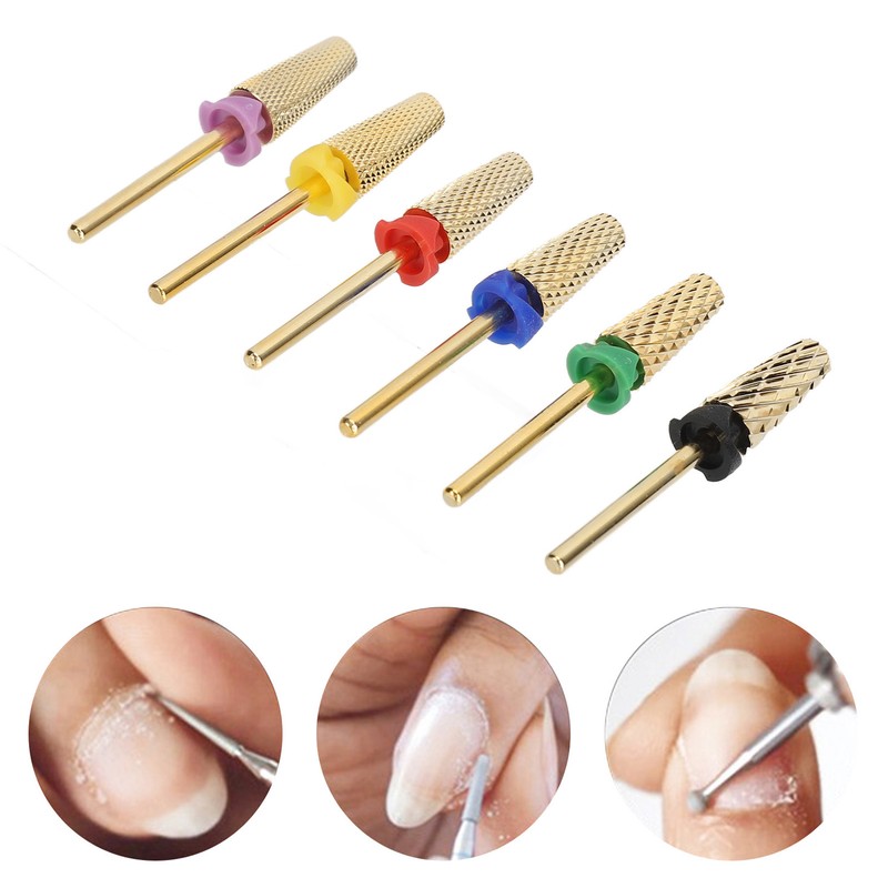 Nail Grinder Bits Stainless Steel Shaping Cutting Accessory Nail Grinding