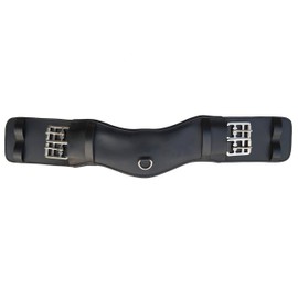 SIE Leather Dressage Strap Stress Relief Strap Black 22"