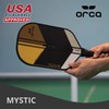 Orca Pickleball Paddles, Mystic Carbon Fiber Pickleball Paddle, USAPA Approved,