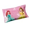 Princess Set of 2 Cotton Pillow Cases, Pair of Pillow