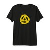 45 RPM Yellow Recording Adapter Premium Tri-blend T-Shirt