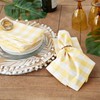 DII Checkered Tabletop Collection 100% Cotton, Machine Washable, Napkin Set,