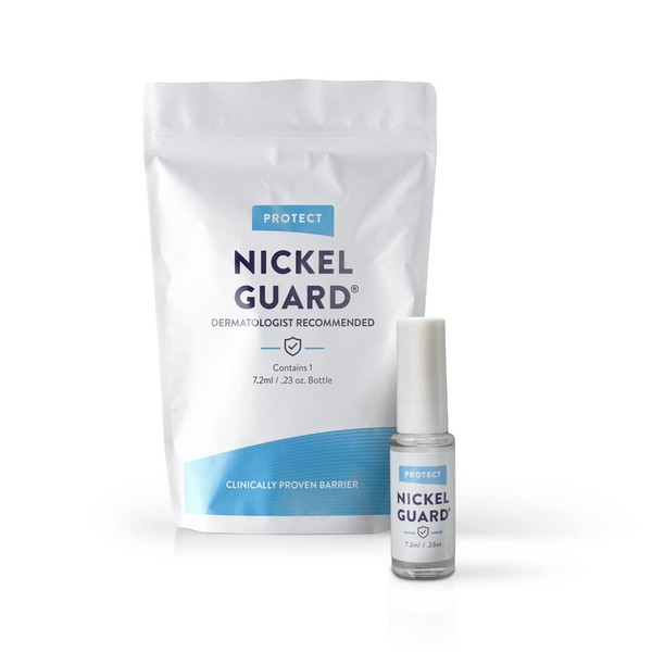 Nickel Guard - No Nickel - Single Pack of Protective Coating Solution for Nickel Objects