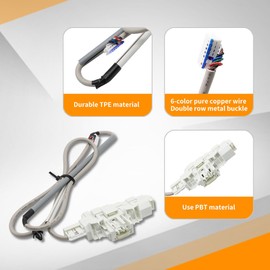 Nakkaa W10810403 W10861642 W10787836 Washer Lid Lock Latch Assembly Replaces AP5984435 W10787878