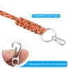 PATIKIL Badge Lanyard with Flat Key Ring Snap Hooks 11