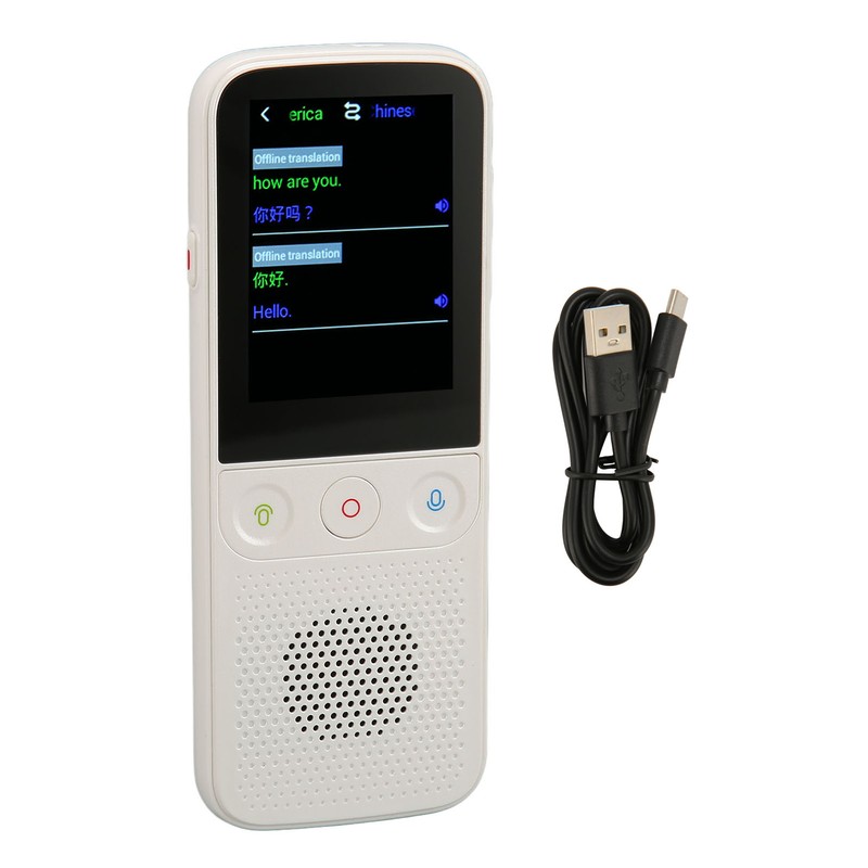 112 Languages Smart Voice Translator 2.4inch Touch Screen 1GB RAM
