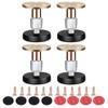 Pack of 4 Adjustable Furniture Feet, Height-Adjustable Feet, Heavy Duty