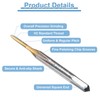 sourcing map 4pcs Straight Flute Thread Tap, M1.4 x 0.3