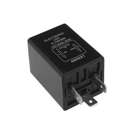 ECSiNG 12V 3 Pin LED Indicator Flasher Unit Relay Max 30W LED Light Flasher Blinker Relay Turn Signal Relay for Vehicles Cars Trucks
