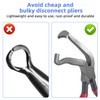 3pcs Electrical Disconnect Pliers, Metal Automotive Electric Plug Connector Pliers