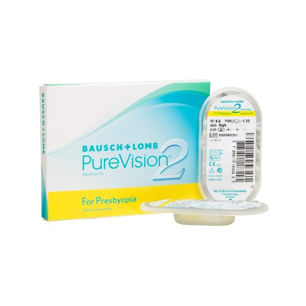 Bausch & Lomb PureVision2 HD for Presbyopia Monthly Lenses Soft