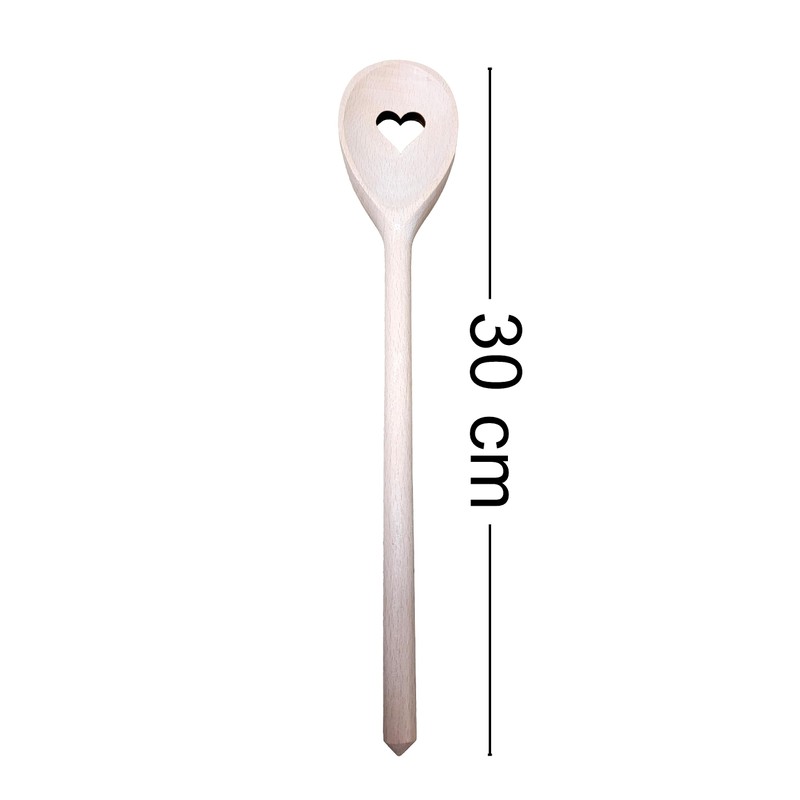 5 x Wooden Spoons Wooden Spoon Spatula Baking Tasting Cooking